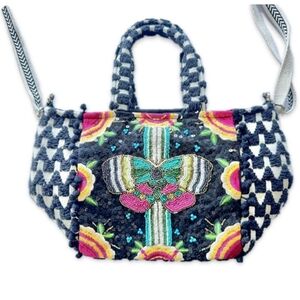 America & Beyond Midnight Moth Small Tote Bag